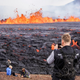 The volcano, named Fagradalsfjall, erupted 20 miles (32 kilometers) southwest of Reykjavik.